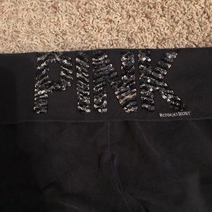Victoria's Secret Pants - VS sequin yoga pants S Victoria's Secret Pants - VS sequin yoga pants S